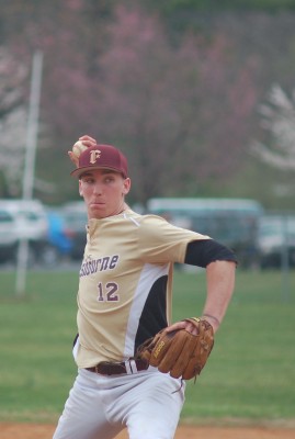 Treavor Norman (Waynesboro, VA) pitched a no-hitter for the Fishburne Military School Caissons on Friday night