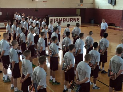 Fishburne Military School (VA) Training Detail masters far more than push-ups and shoe-shines