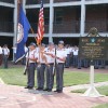 Fishburne Military School (VA) Honored with Blue Star Memorial during First Formation