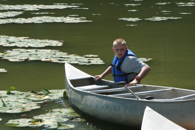 Fishburne Military School (Waynesboro, VA) Boy Scout Troop 1879 traveled to Camp Shenandoah for a weekend of water safety training.