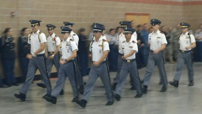 Fishburne Military School (Waynesboro, VA) takes first place overall at Greenbrier West JROTC Drill competition