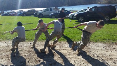 Fishburne Military School (Waynesboro, VA) Raiders Team wins Buckingham Meet