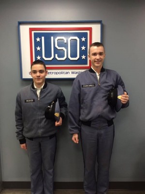 Fishburne Military School cadets help USO