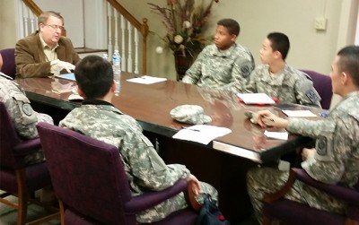 Fishburne Military School parent advises cadets on entrepeneurialism at FMS