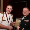 Fishburne Military School (VA) presents James G. Hogg Award to James Monroe (Lexington, VA)