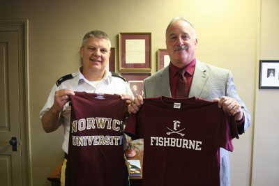 Fishburne Military School Headmaster and Norwich University Director of Enrollment Forge New Agreement