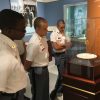 Fishburne Military School cadets study Geroge C. Marshall's Nobel Peace Prize