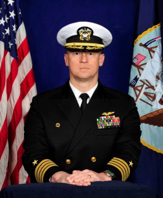 Fishburne Military School's 12th Superintendent is retired navy Captain Mark E. Black