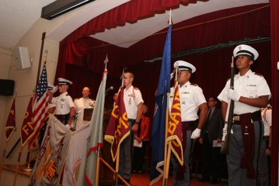 Fishburne Military School in Waynesboro, VA held it annual Blessing of the Colors