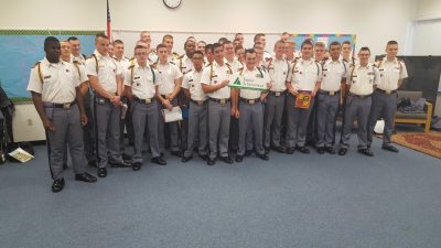 Fishburne Military School Cadets conduct Junior Achievement Outreach Project at Rockfish River Elementary