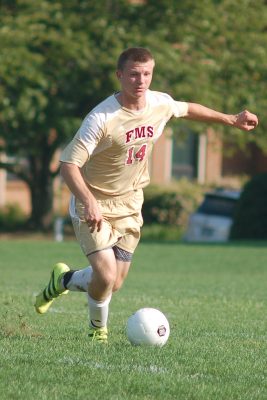 Fishburne Military School's Tyler Long (Beavercreek, OH) named recipient of Fall Athletics James Hogg Awards