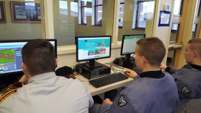 Fishburne Military School (Waynesboro, VA) and Hour of Code inspire Cadets to learn more about Computer Science