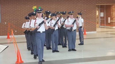 Fishburne Military School (Waynesboro, VA) Excel at Huguenot (Richmond, VA) Drill Meet