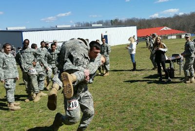 Fishburne Military School JROTC Raiders took 3rd and 5th place out of the 30 schools competing at Manchester High School's Raider meet