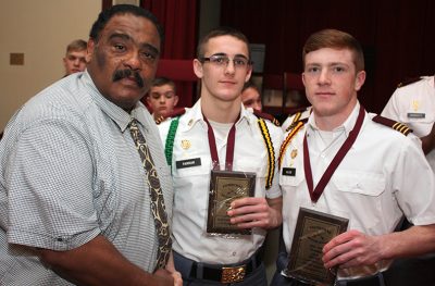 Fishburne Military School Wrestling sent three to National Championships and honored two team MVPs