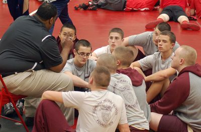 Fishburne Military School Holds Wrestling Camp