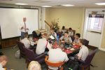 Fishburne Military School Guidance Hosts Hampden-Sydney Admissions Counselor