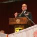 LTC Tolman addresses the Fishburne Military School Corps of Cadets