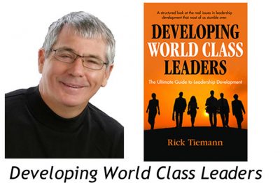 Rick Tiemann, Fishburne Military School 1970, and book Developing World Class Leaders