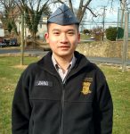 Cadet Junke Jiang (Shen Zhen City, China) was named as Fishburne Military School (Waynesboro, VA) Cadet of the Month for November 2017