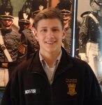 Cadet Jack Koster, of Prosper, TX, is named NCO of the Month at Fishburne Military School (Waynesboro, VA)