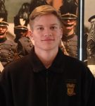 Cadet Dylan Vaughan, of Fayetteville, NC, is named Officer of the Month at Fishburne Military School (Waynesboro, VA)