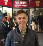 Cadet Jason Bruinius (Charlotte, NC) has been named Officer of the Month at Fishburne Military School