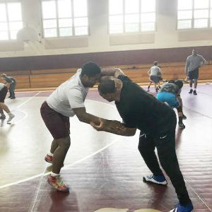 Fishburne Military School (Waynesboro, VA) Wrestling and Olympic Gold Medalist Kenny Monday