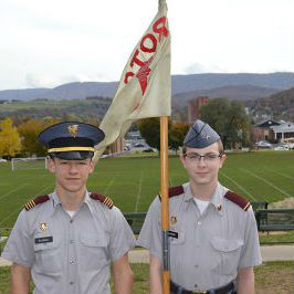 Fishburne Military School (Waynesboro, VA) monthly Cadet awards